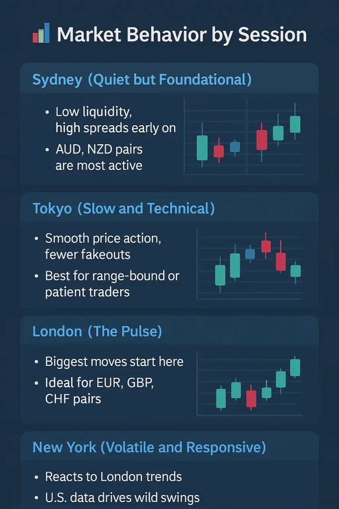 Market Behavior by Session
