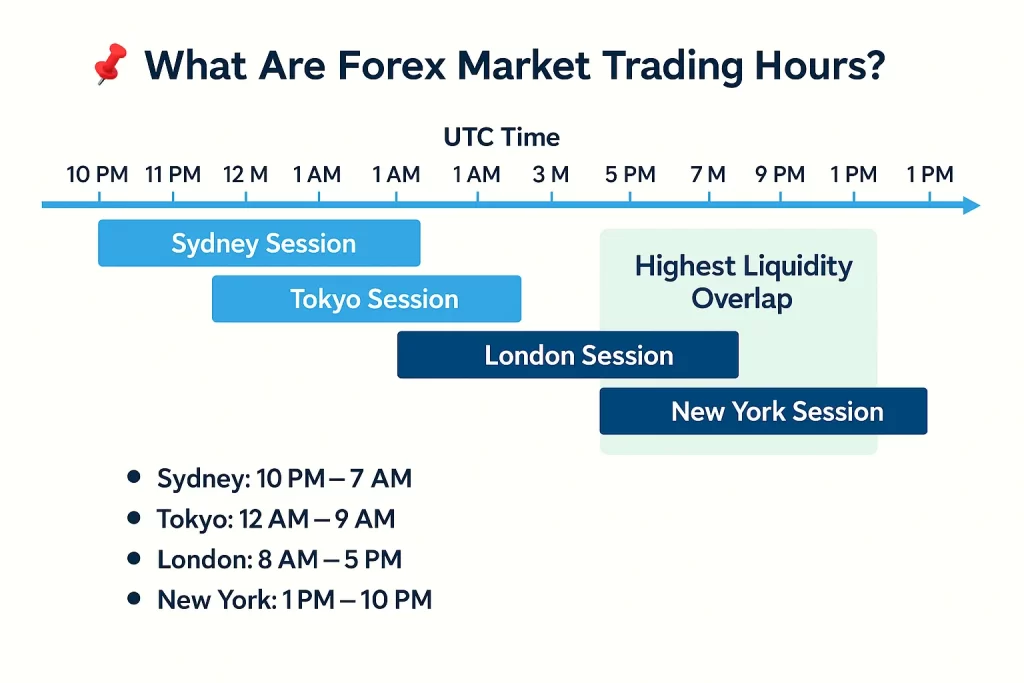 What Are Forex Market Trading Hours